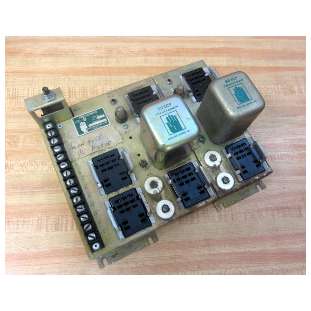 Protection Controls 6642-V BL Protectofier 6642VBL - Used