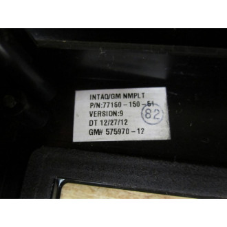 Allen Bradley 77160-150-51 Panel View 300 Micro 7716016051 Version: 9 - Used