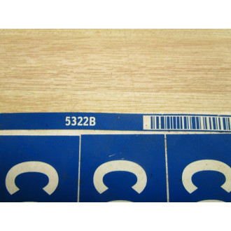 Lab Safety Supply 5322B Compressed Air Sign - New No Box