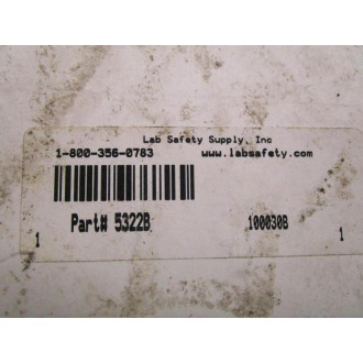 Lab Safety Supply 5322B Compressed Air Sign - New No Box