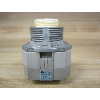 IDEC LED Indicator Light 24V X1 + X2 - - Used