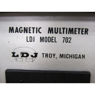 LDJ 702 Magnetic Multimeter Model 702 - Used
