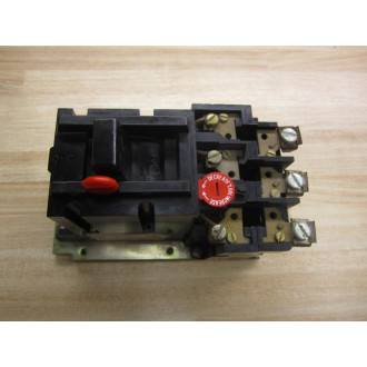 Westinghouse B100M0C Manual Motor Starter B100MOC - Used