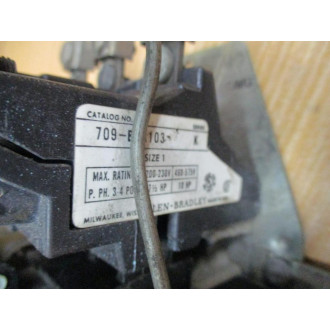 Allen Bradley 709-BOA103 Starter 709BOA103 - Used