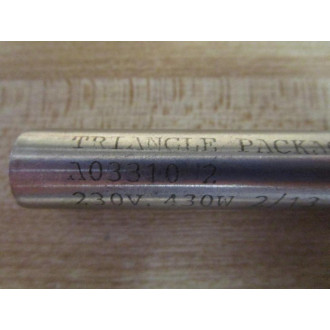 Triangle Package A03310 2 Heater 230V 430 Watts - New No Box