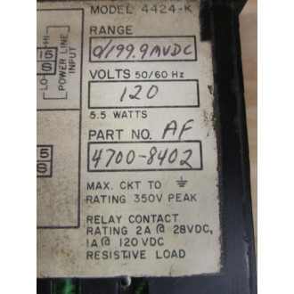 LFE 4424-K 4-Digit Panel Mount Meter 4424K - Parts Only