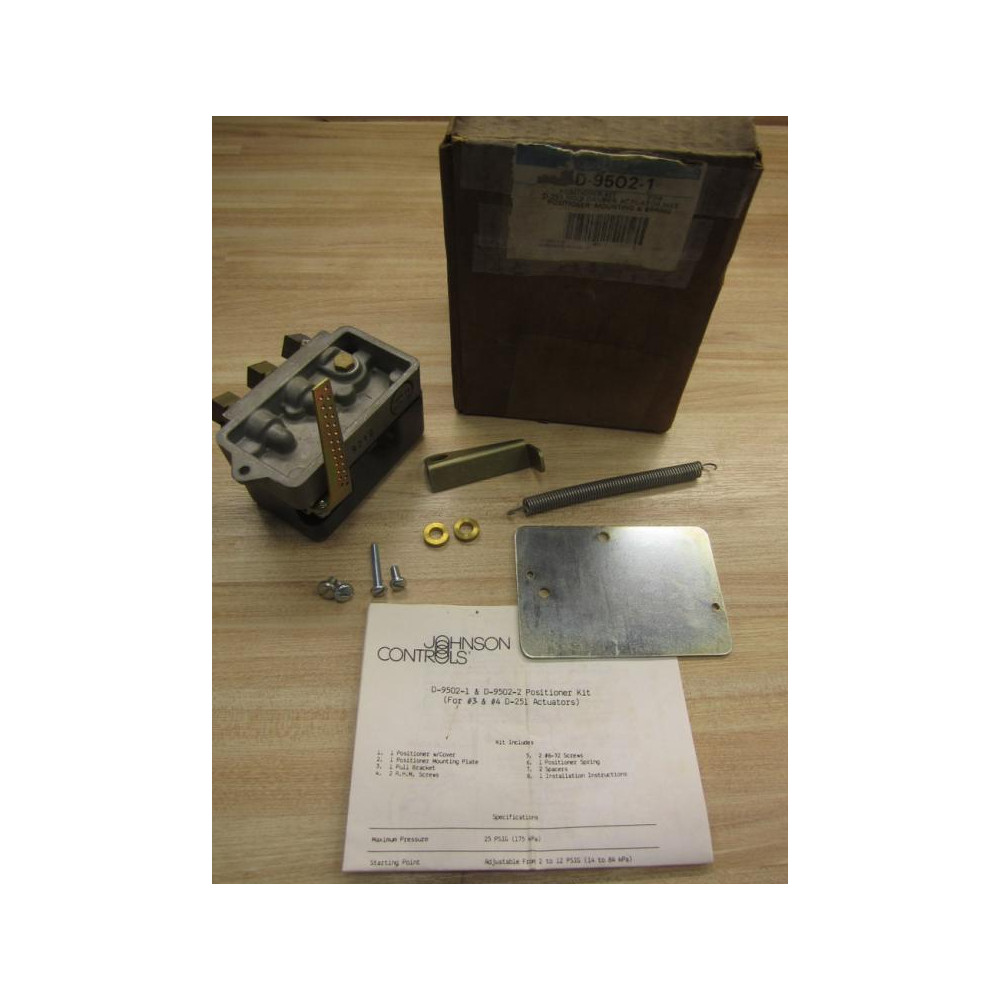 Johnson Controls D-9502-1 Positioner Kit