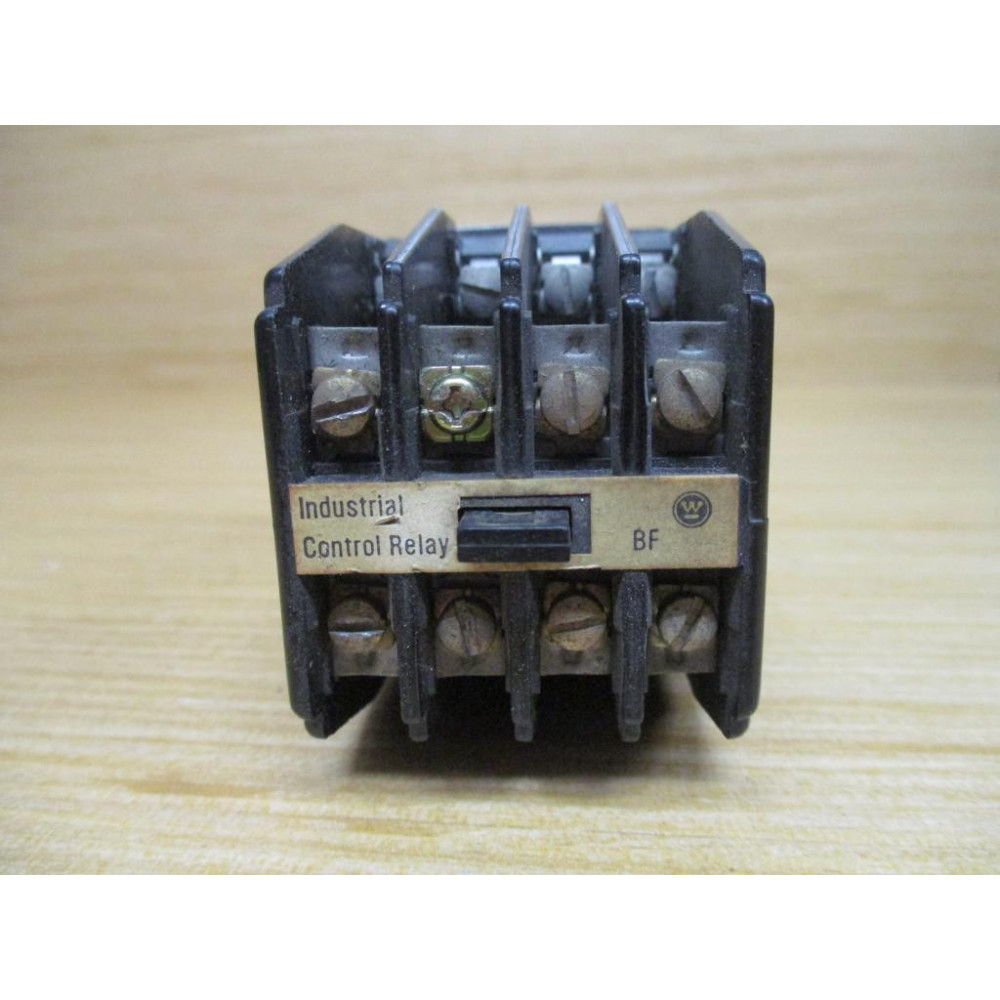 Westinghouse BF44F Control Relay WO Bracket - Used