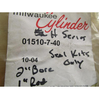 Milwaukee Cylinder 01510-7-40 Seal Kit