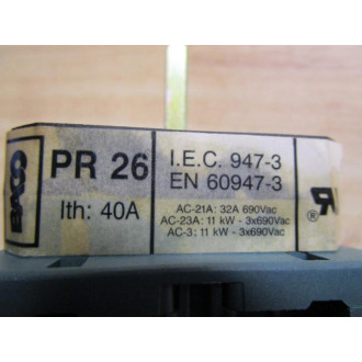 Baco PR 26 Switch - New No Box