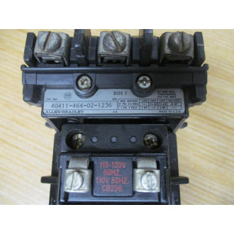 Allen Bradley 40411-464-02-1236 Starter 40411464021236 - Used