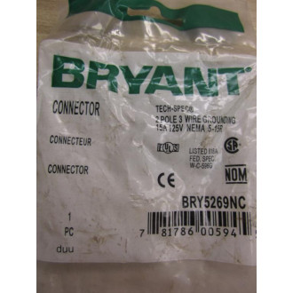 Bryant BRY5269NC Connector Receptacle