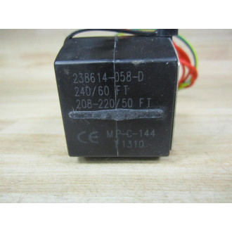 Asco EF8320G184 Red Hat Solenoid Valve 240V60Hz, 208-220V50Hz, Coil Only