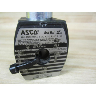 Asco EF8320G184 Red Hat Solenoid Valve 240V60Hz, 208-220V50Hz, Coil Only