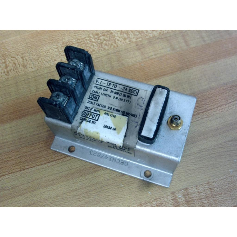 Bently Nevada 24654-04 High Temp 25mm Proximitor 2465404 - Used Bently Nevada 24654-04 High Temp 25mm Proximitor 2465404 - Used
