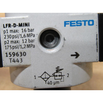 Festo LFR-D-MINI Regulator LFRDMINI 159630 - Used
