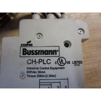 Cooper  Bussmann CH-PLC Circuit Breaker CHPLC - Used