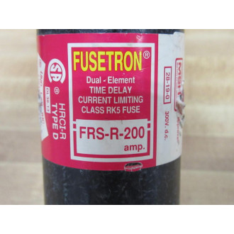 Bussmann FRS-R-200 Buss Fuse FRSR200 (Pack of 3) - New No Box