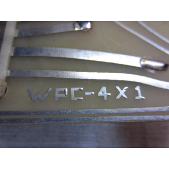 Web Print WPC-4X1 Circuit Board WPC4X1 - Used
