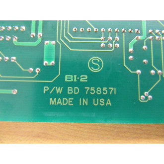 758571 Circuit Board PW 758571 - Used