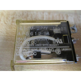 Panasonic HL1-TM-DC24V Relay HL1TMDC24V - Used