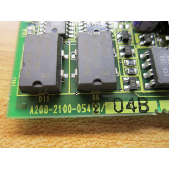 Fanuc A20B-2100-0542 Board A20B-2100-054204B - Used