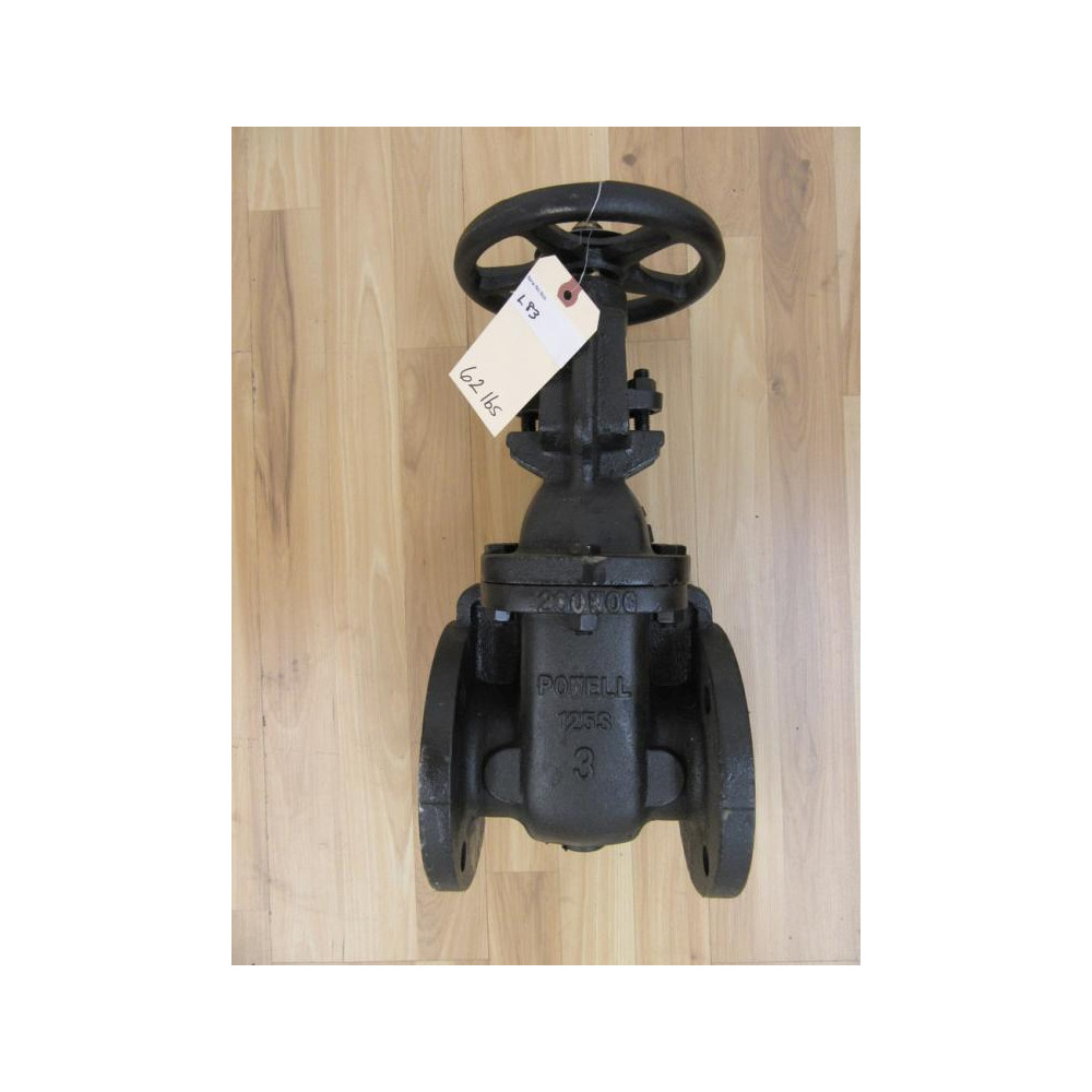 Powell 125S 3 Gate Valve IBBM Figure 1793 200WOG 3" - New No Box