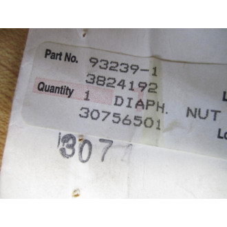 ARO 93239-1 Diaphragm Nut 932391 White