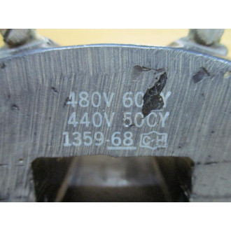 Cutler Hammer 1359-68 Eaton Coil 9-1359-68 - Used