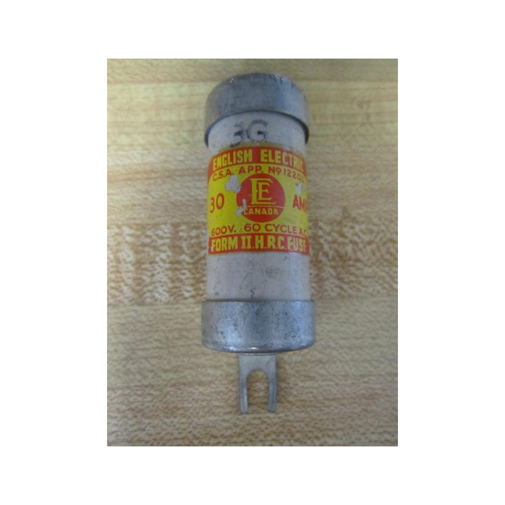 English Electric CIA30 Form II-H.R.C. Fuse Shelf Wear - New No Box