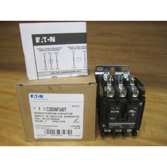 Eaton C25DNF340T Cutler Hammer Contactor
