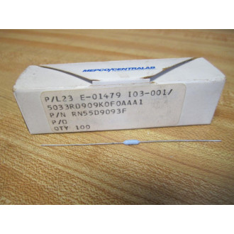 MepcoCentralab RN55D9093F Resistor (Pack of 100)