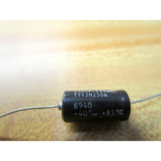 Mallory TT12M250A Capacitor 250UF 12VDC (Pack of 8) - New No Box