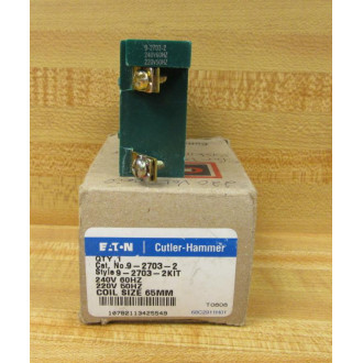 Cutler Hammer 9-2703-2 Eaton Coil 927032