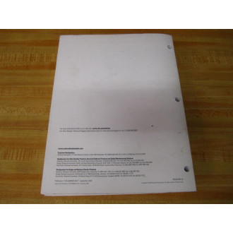 Allen Bradley 957689-42 Step & Configuration Manual 95768942 - Used