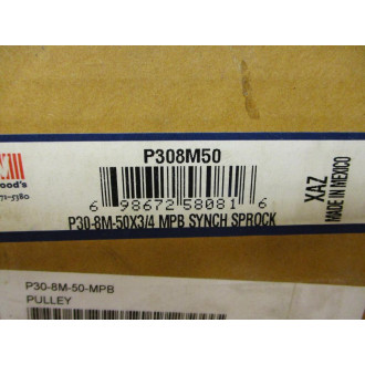 TB Wood's P30-8M-50-MPB Synch Sprocket P308M50MPB