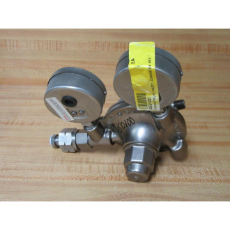 Meco 0-1-L Compressed Gas Regulator O-1-L Missing 1 Glass - New No Box