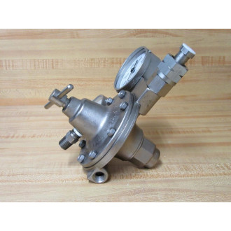 Meco 0-1-L Compressed Gas Regulator O-1-L Missing 1 Glass - New No Box