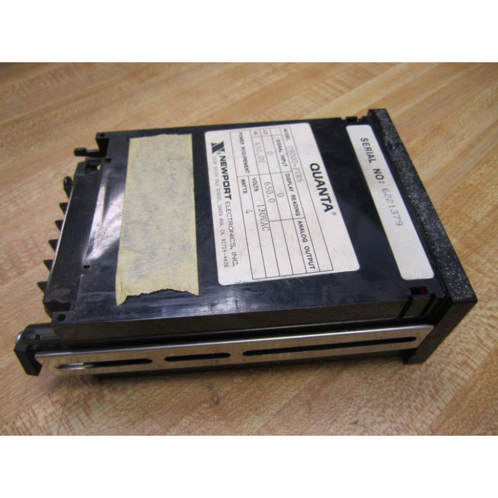 Newport Q9000-FVR6 AC Voltmeter Q9000FVR6 - Used