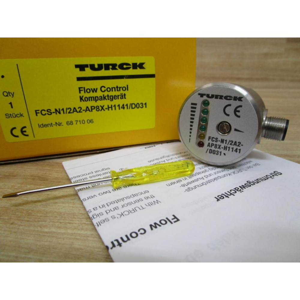 Turck FCSN12A2AP8XH1141D031 Sensor FCSN12A2AP8XH1141D031 M6871006