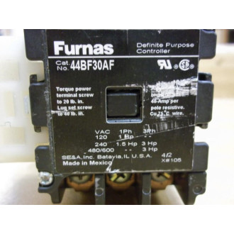 Furnas 44BF30AF Contactor - Used