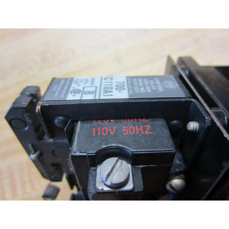 Allen Bradley 700-C110A1 Relay 700C110A1 Coil 85A86 - Used