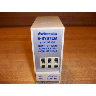 Electromatic S-130156-120 Quartz Timer  S 130156 120 - Used