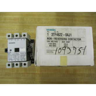Siemens 3TF4622-0AJ1 Contactor 3TF46220AJ1