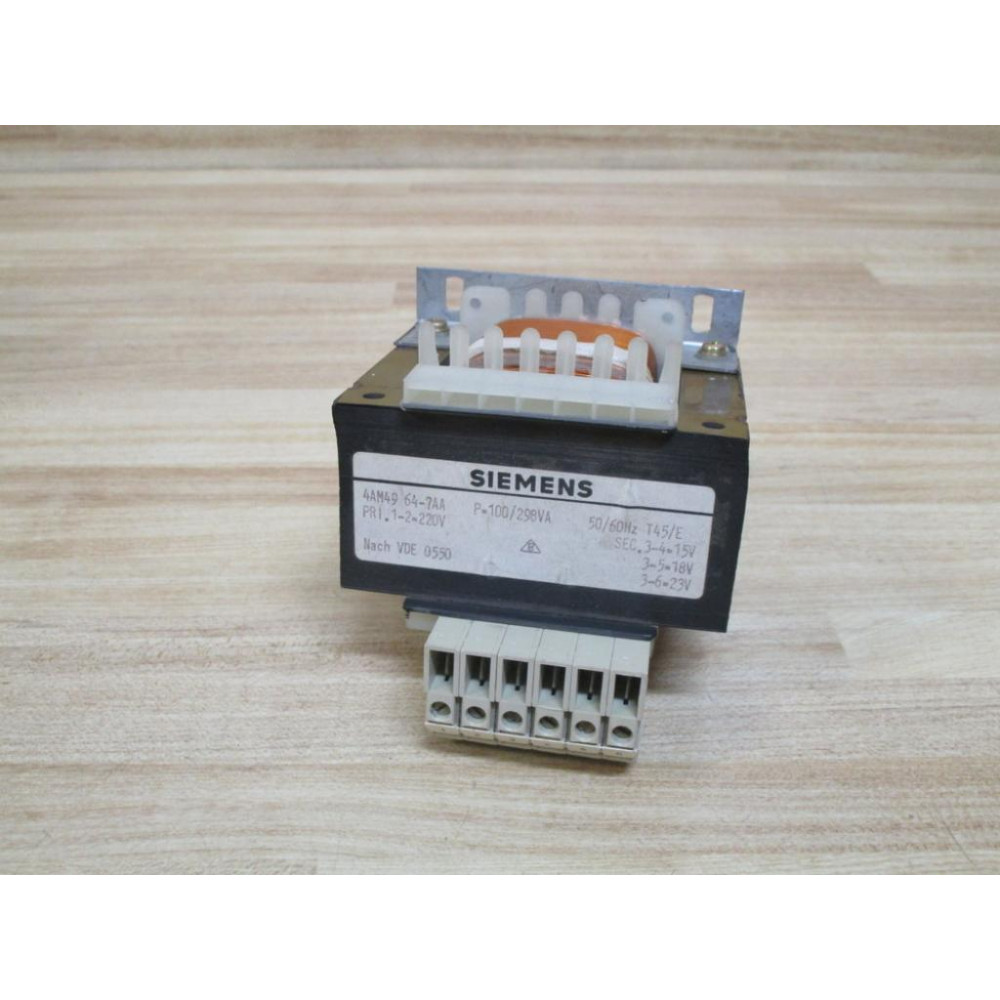 Siemens 4AM49 64-7AA Transformer 4AM49647AA - New No Box