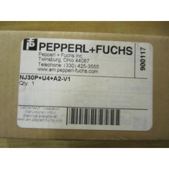 Pepperl + Fuchs 900117 Inductive Sensor NJ30P+U4+A2-V1