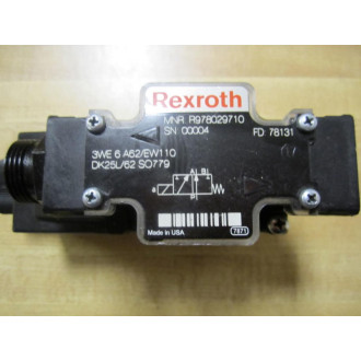 Rexroth Bosch Group R978029710 Directional Control Valve - New No Box