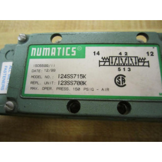 Numatics I24SS715K Valve I23SS700K - Used