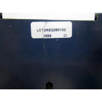 Schneider Electric LC1DREQ3831G2 Contactor Assembly Cracked Housing - Used