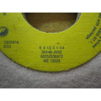 Norton 38A46-JVBE Wheel 66252836972 - New No Box